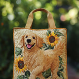 Håndlaget veske "golden retriever"