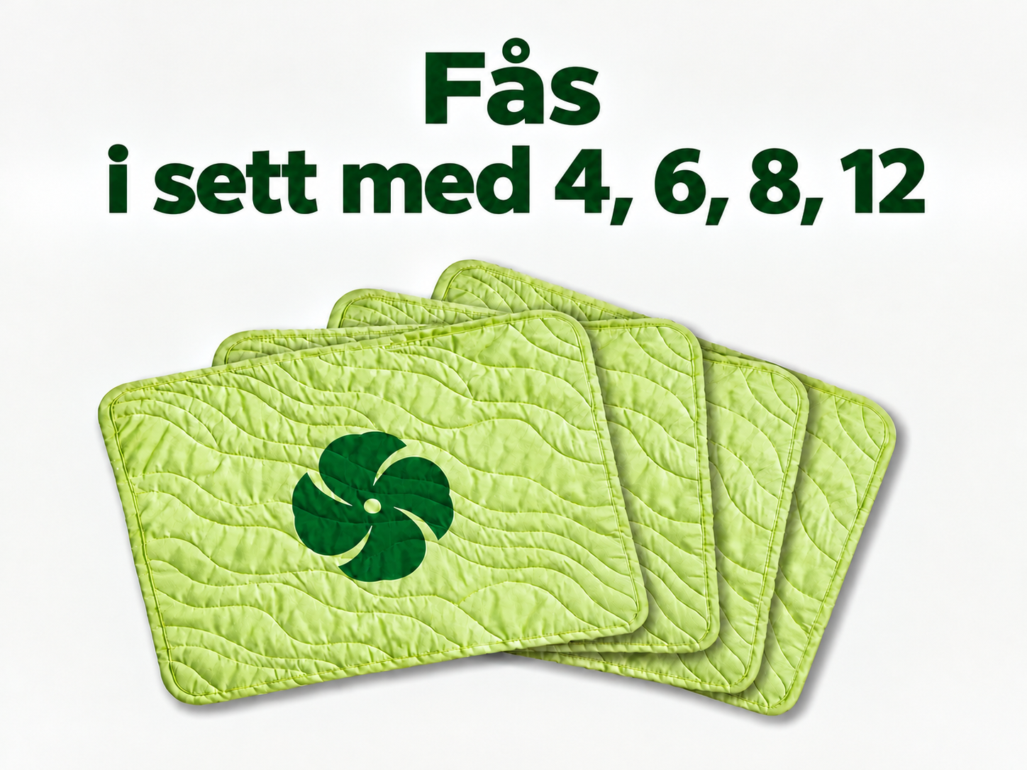 Quiltet bordbrikke – gresskarparade