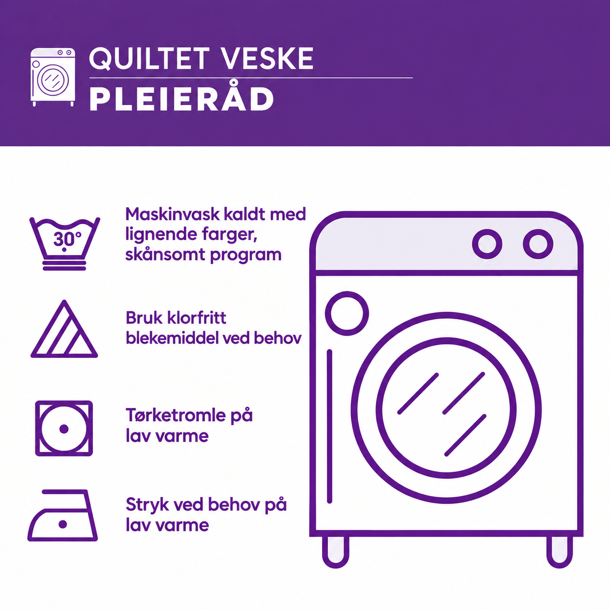 Quiltet ryggsekk – Ugle og bøker