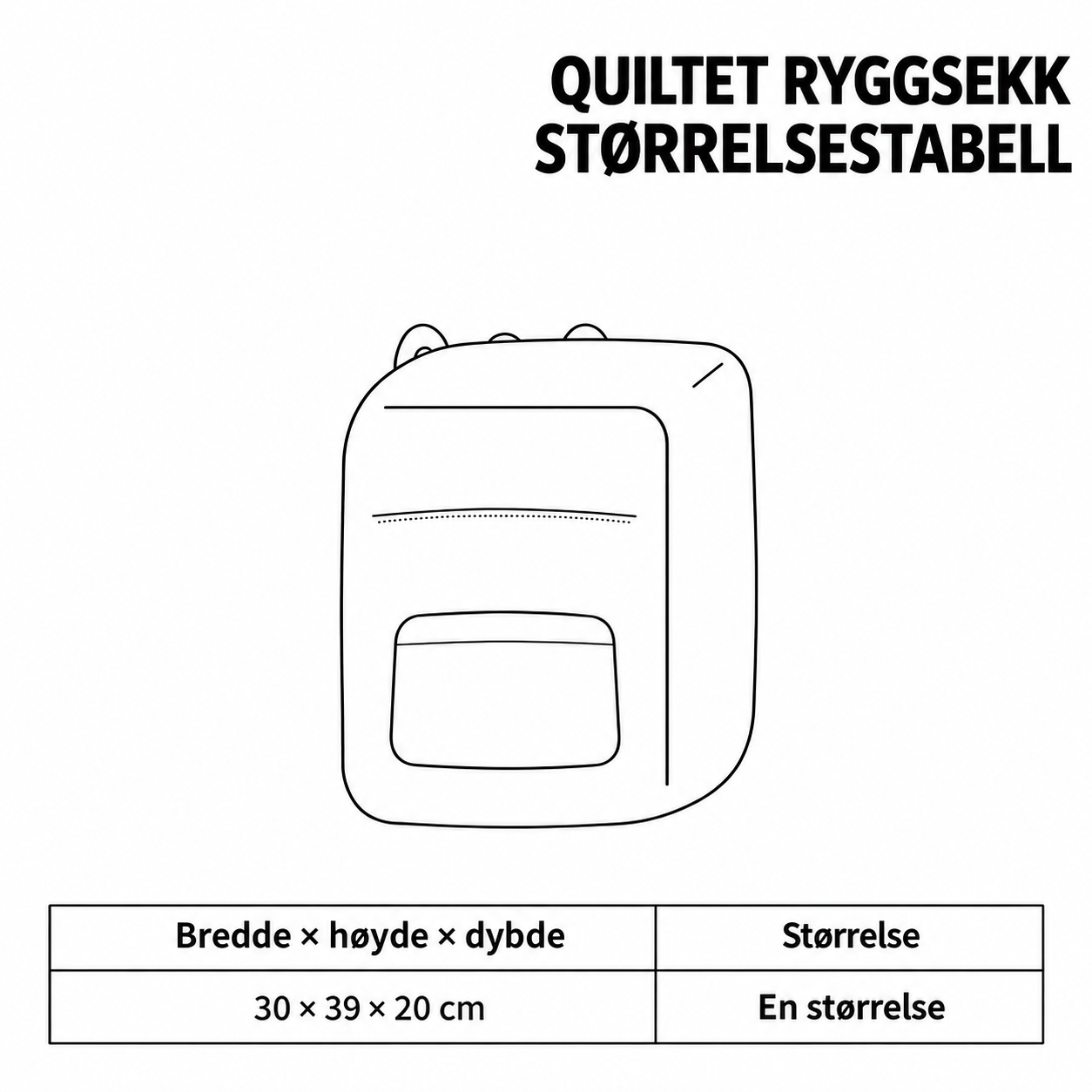 Quiltet ryggsekk – Svart katt på bøker