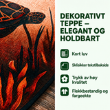 Hermine - Dekorativt teppe - Ravørken