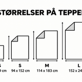 Hermine - Dekorativt teppe - Ravørken