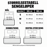 Jessika – quiltet sengegavl – Elegant blomstring