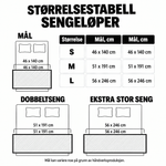 Veras quiltede sengeteppe – grantrær