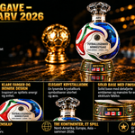 Egen ære: 2026 matchball whiskykaraffel – tradisjon