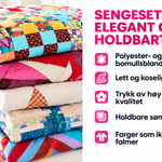 Solstrålens aura 3-delt sengesett