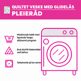 Koselig poter veske med glidelås