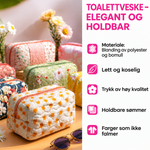 Frihetens flukt – Quiltet toalettveske