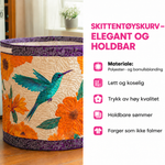 Blomstrende sol skittentøyskurv