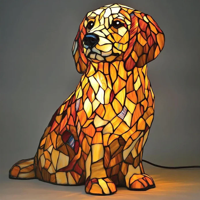 Veras åndelige golden retriever-figur