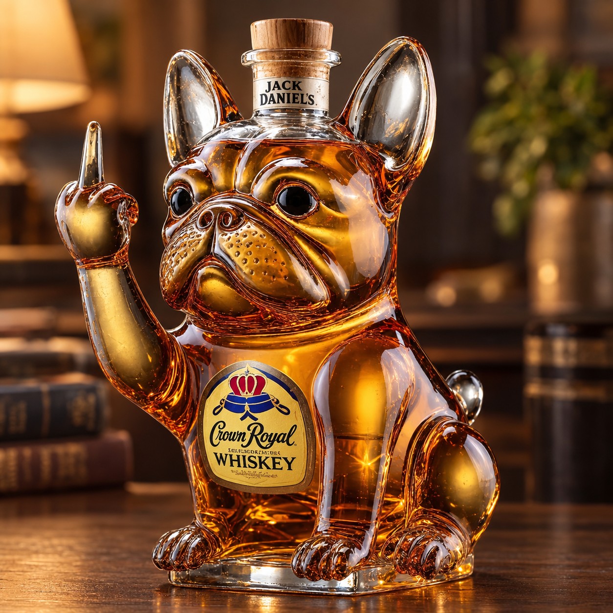 Bulldog whiskykaraffel