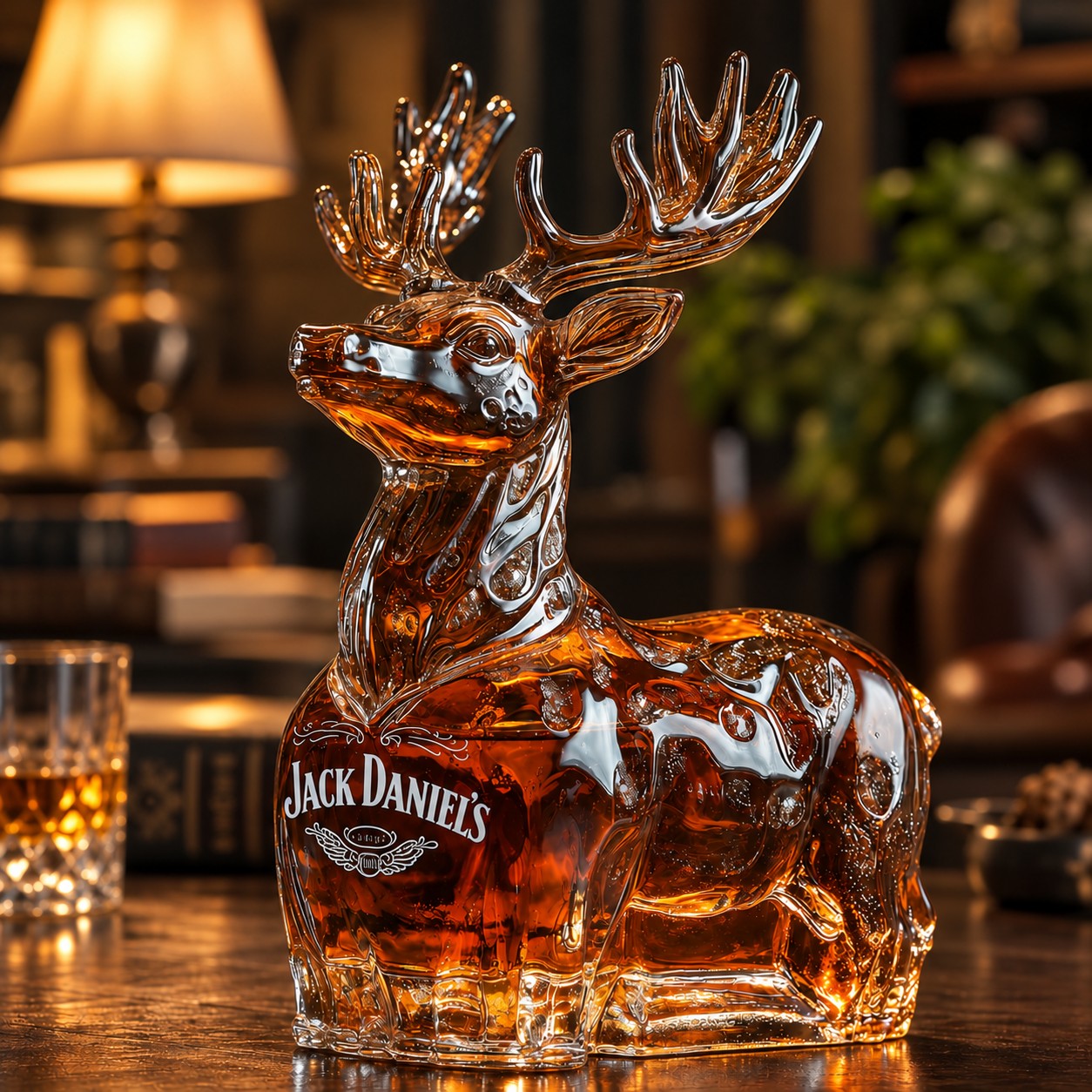 Elg whiskykaraffel