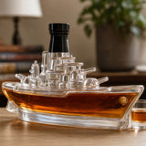 Whiskykaraffel krigsskip