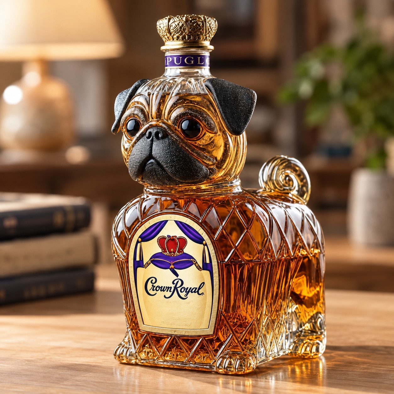 Whiskykaraffel Fransk bulldogg