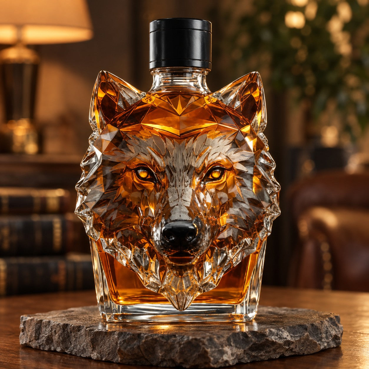 Whiskykaraffel ulvehode