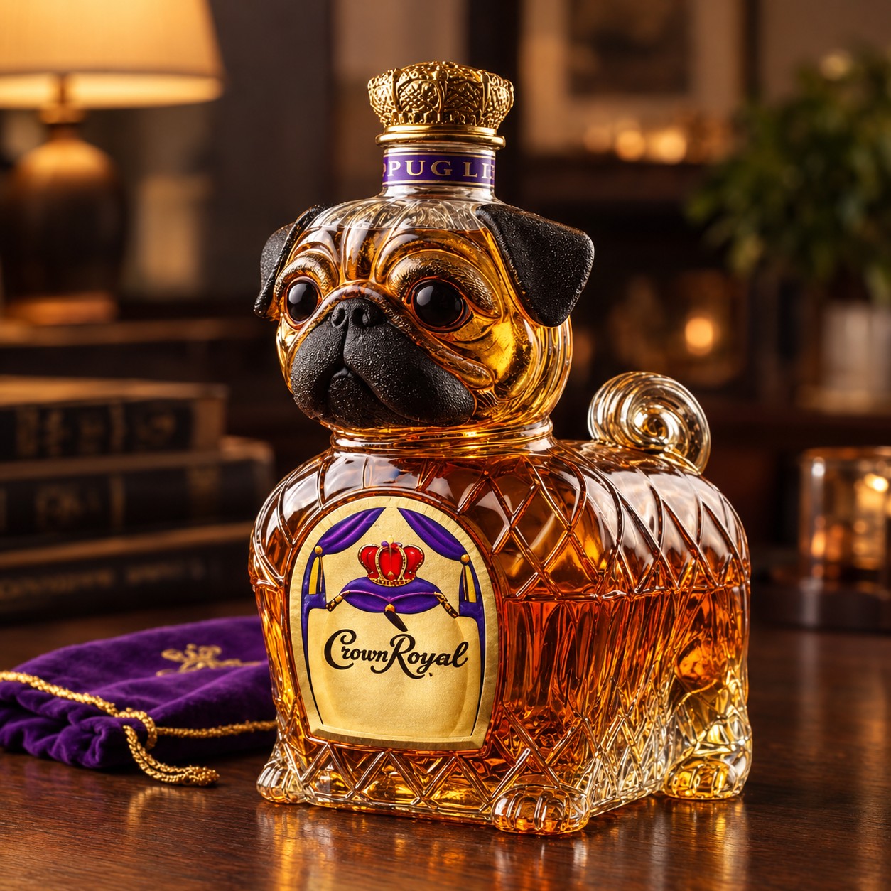 Whiskykaraffel – Fransk bulldog