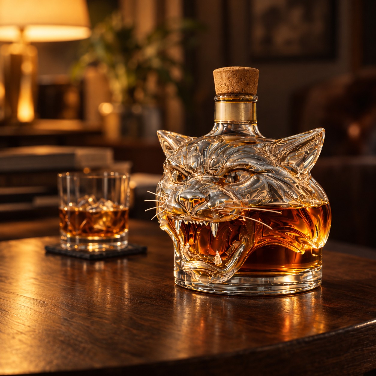 Whiskykaraffel – Tiger