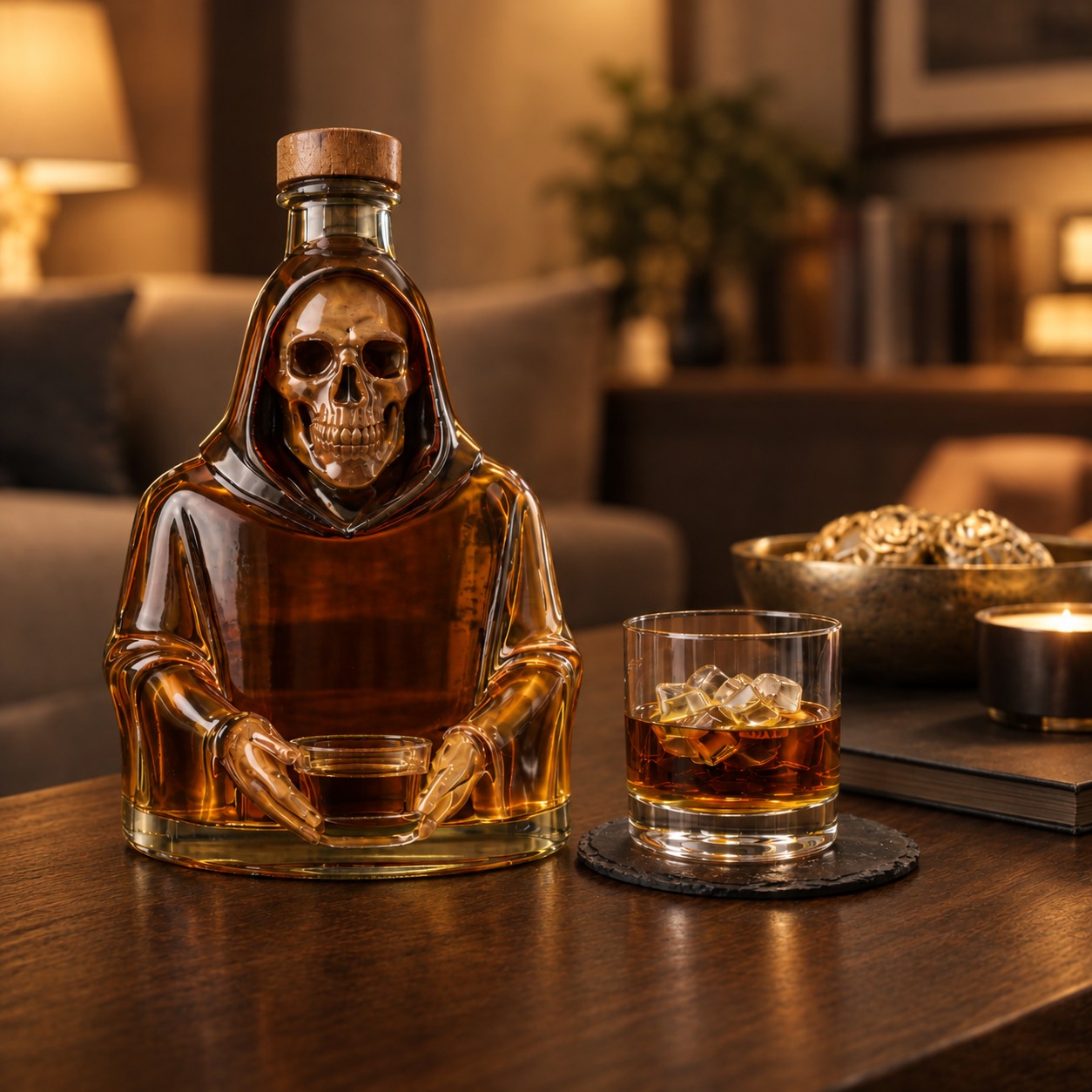 Whiskykaraffel – Mannen med ljåen