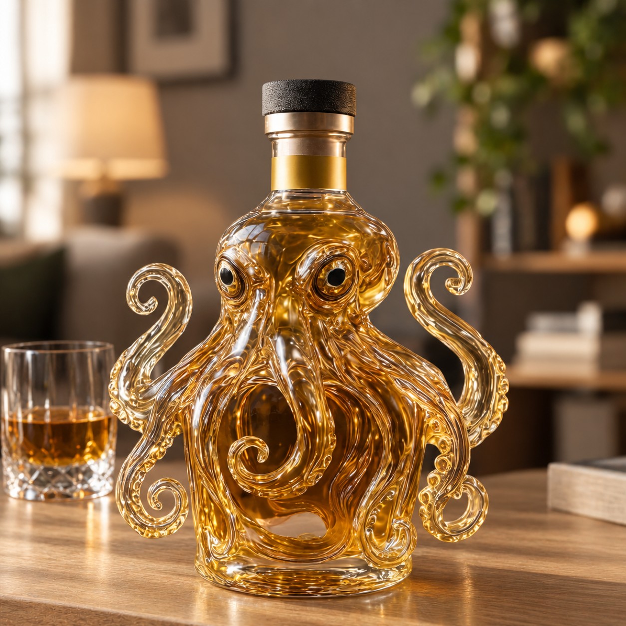 Whiskykaraffel – Blekksprut