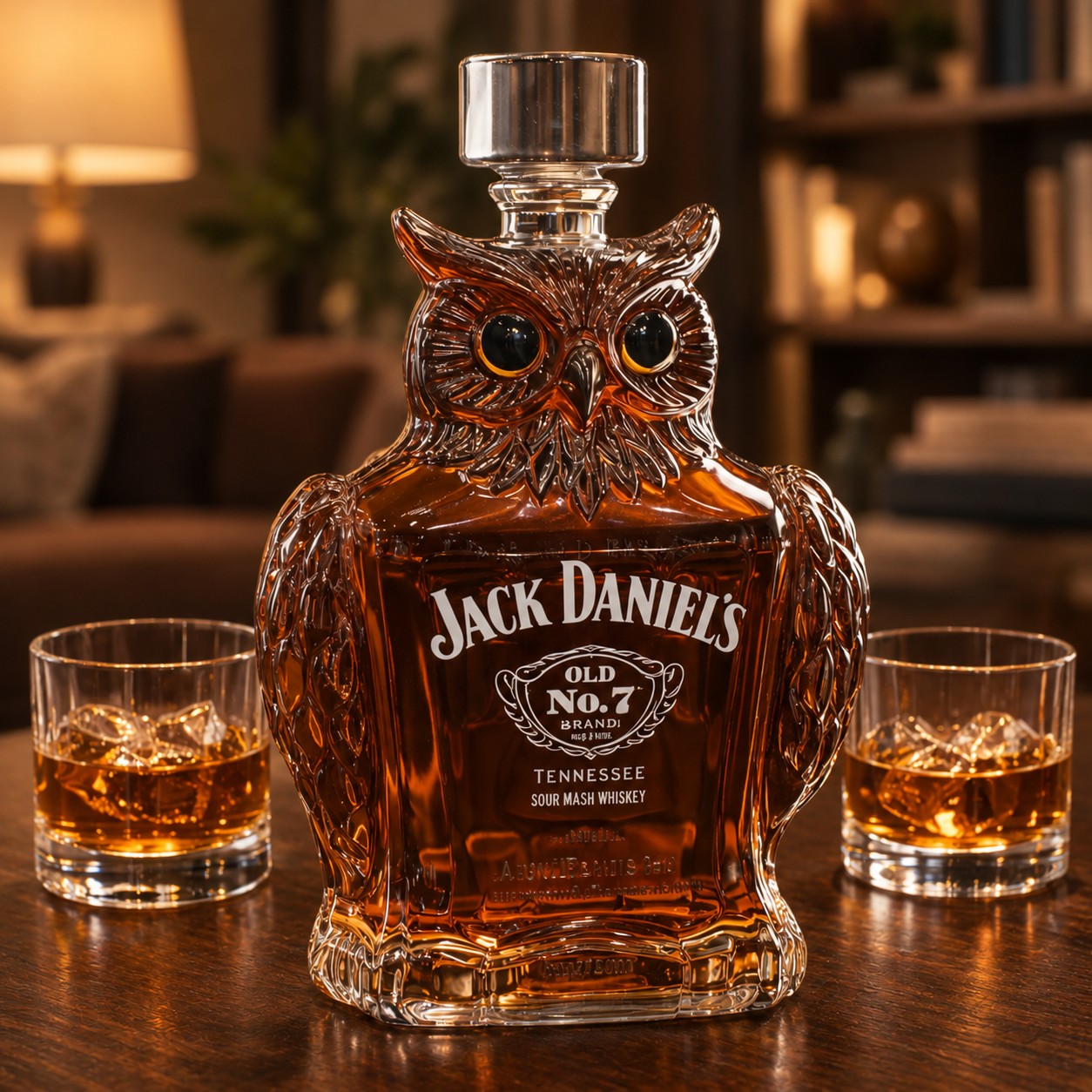 Whiskykaraffel – Ugle