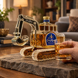 Whiskykaraffel – Gravemaskin