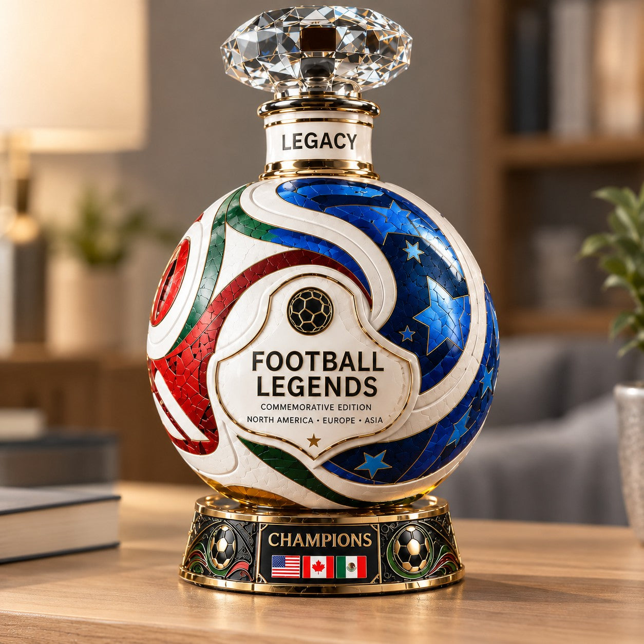 Egen ære: 2026 matchball whiskykaraffel – tradisjon